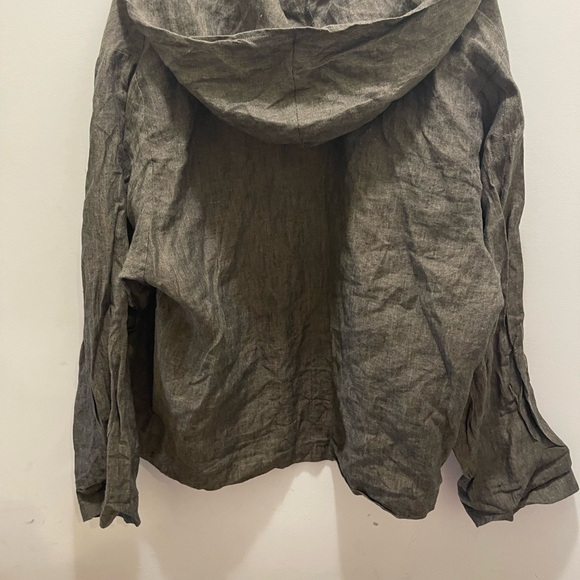 Bryn Walker Open Front Jacket w/Hood - Picture 6 of 6